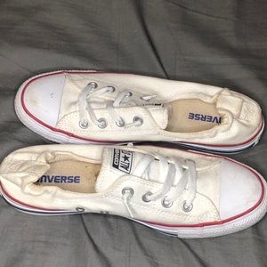 slip on white converse